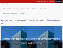 Tablet Screenshot of iwebconnector.com
